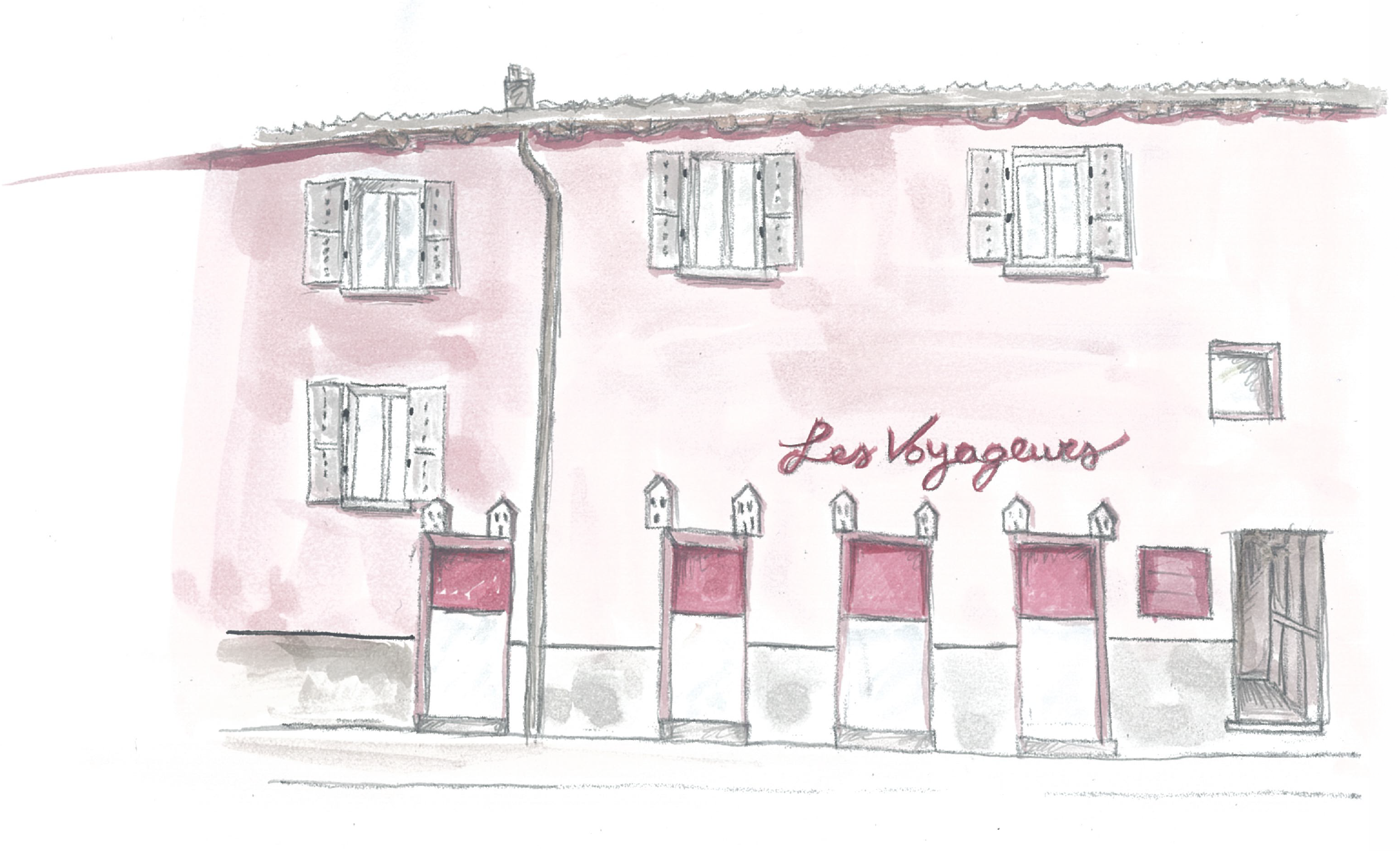 Facciata Les Voyageurs